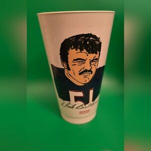 Chicago Bears Dick Butkus, 7-Eleven Plastic Slurpee Cup